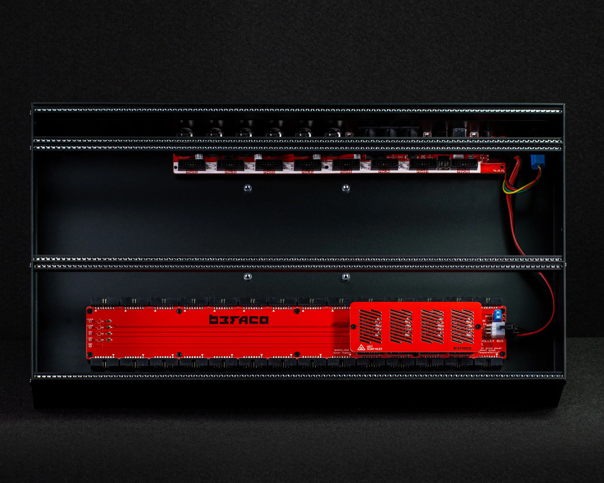 Befaco 7U Case with Custom PET-G Plastic Cover - Image 2