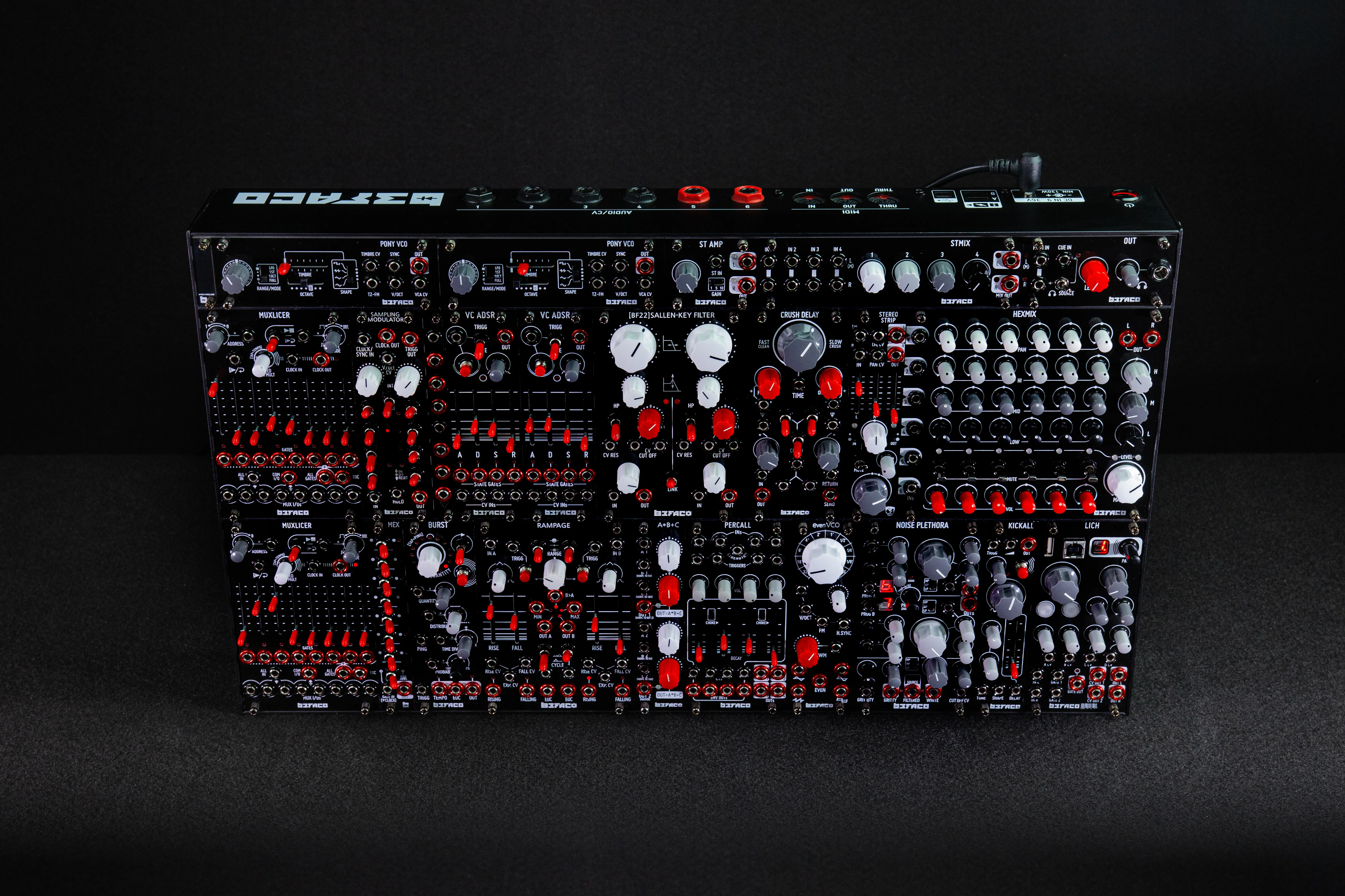 Befaco 7U Case with Custom PET-G Plastic Cover - Image 9