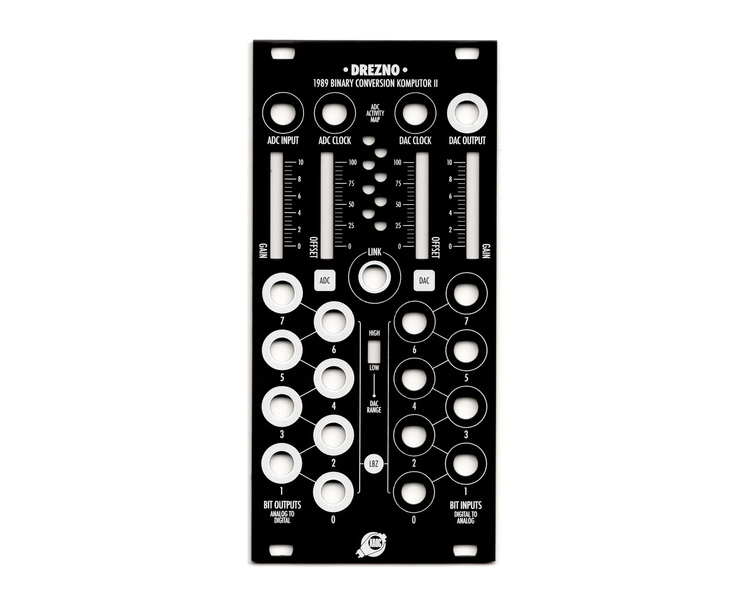 XAOC Devices DREZNO II Replacement Panel - Black