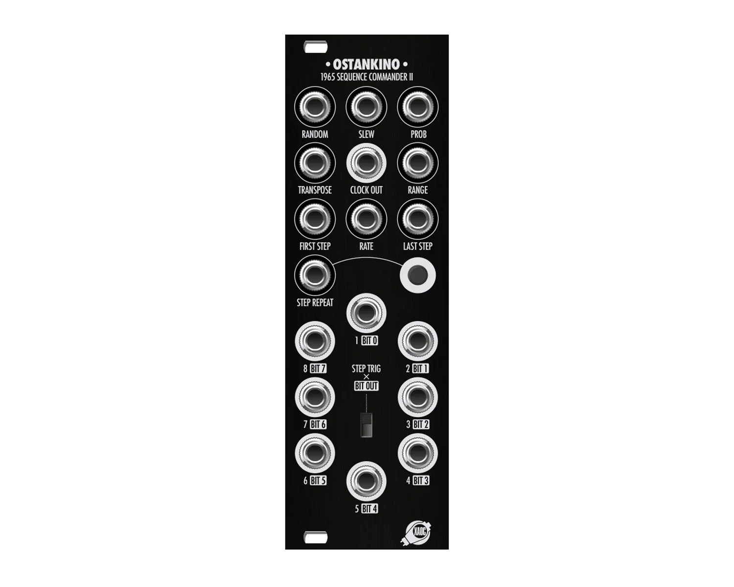 XAOC Devices OSTANKINO II Replacement Panel - Black