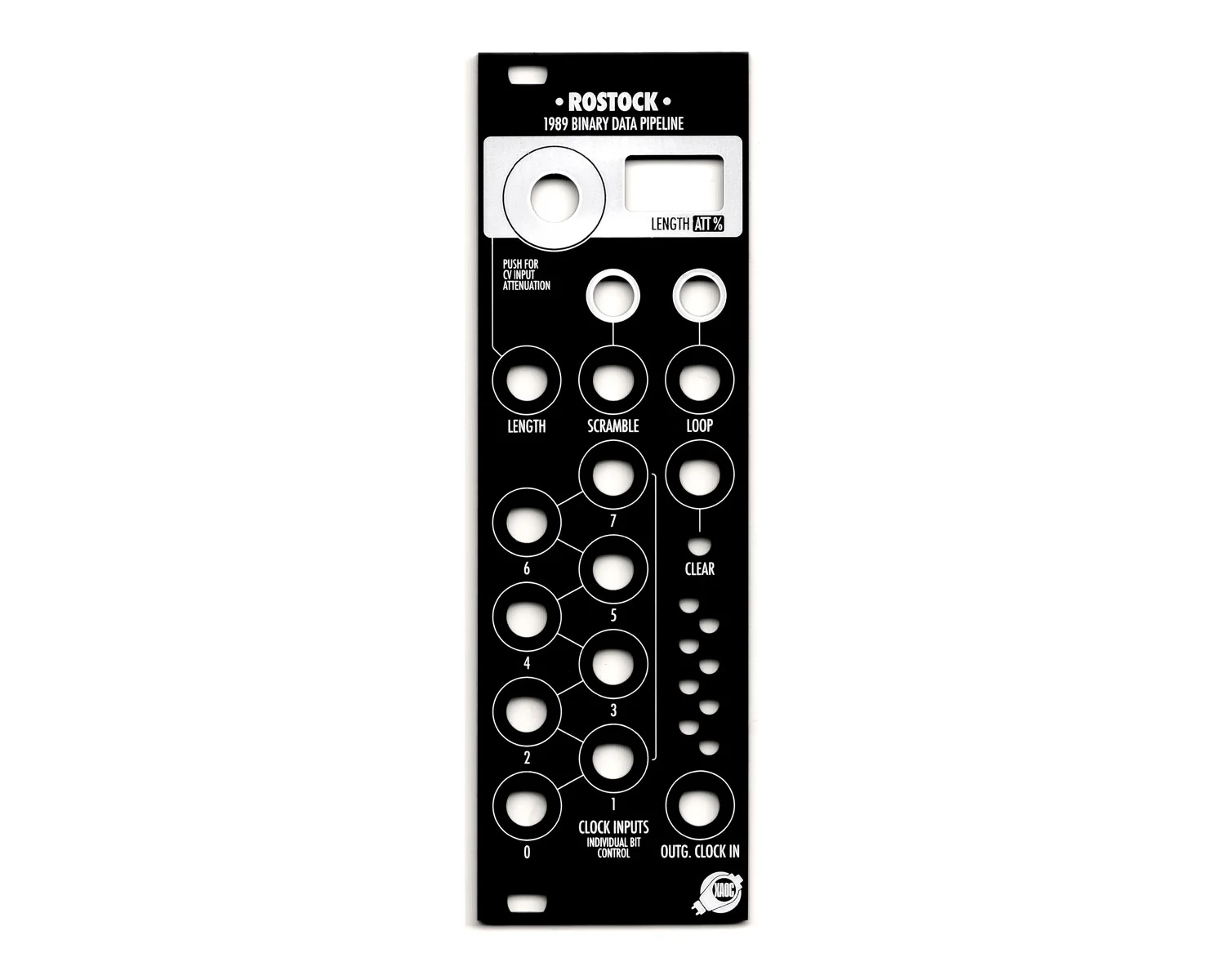 XAOC Devices ROSTOCK Replacement Panel - Black