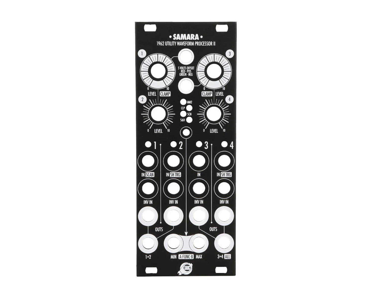 XAOC Devices SAMARA II Replacement Panel - Black