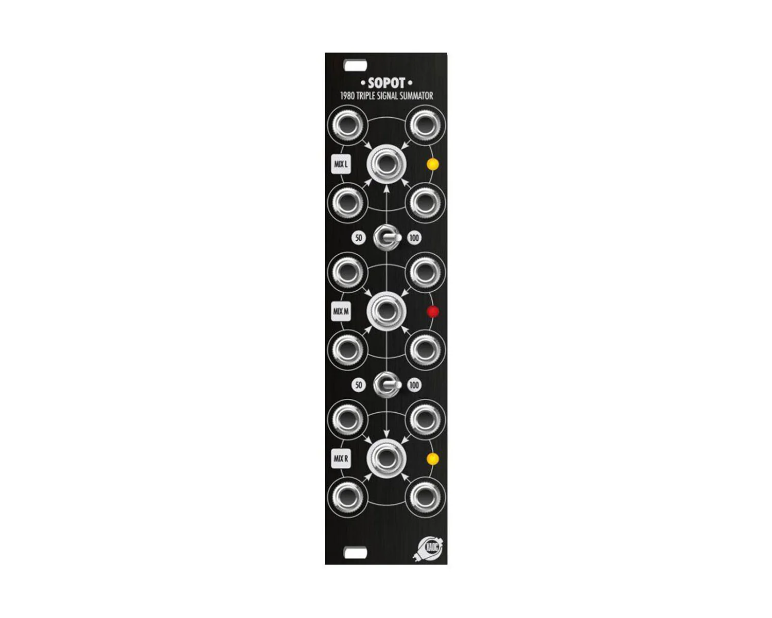 XAOC Devices SOPOT Replacement Panel - Black