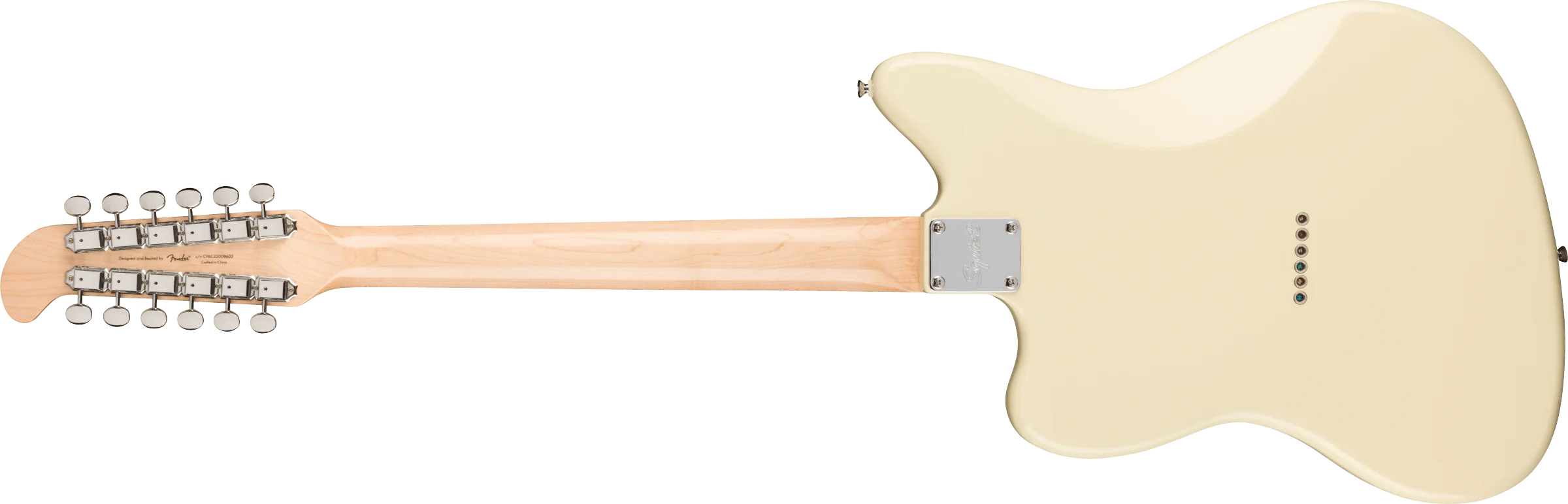 Fender Squier Paranormal Jazzmaster XII - Olympic White - Image 5