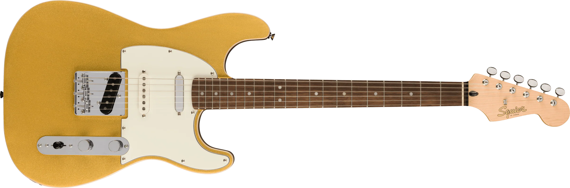 Fender Squier Paranormal Custom Nashville Stratocaster - Aztec Gold - Image 4
