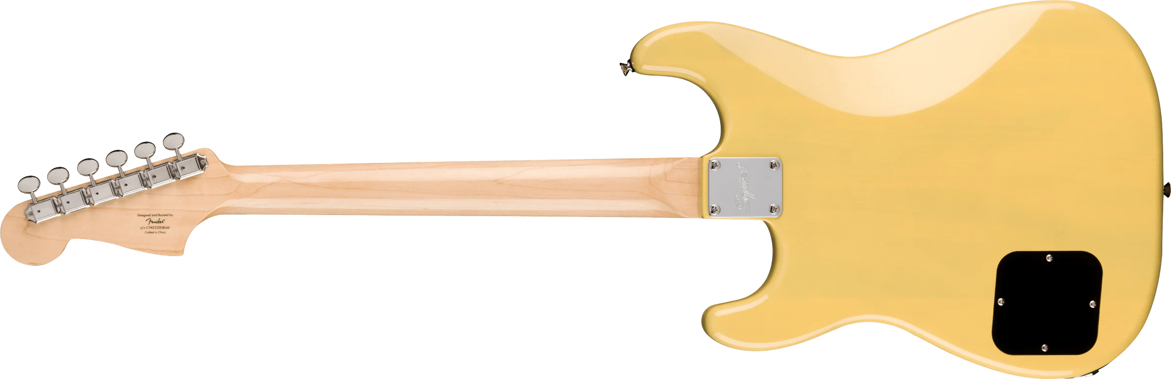 Fender Squier Paranormal Strat-O-Sonic - Vintage Blonde - Image 5