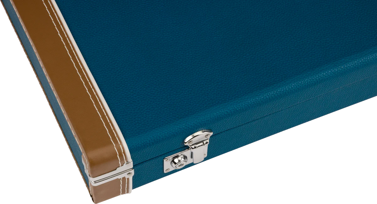 Fender Classic Series Wood Case - Stratocaster/Telecaster -Navy Blue - Image 5
