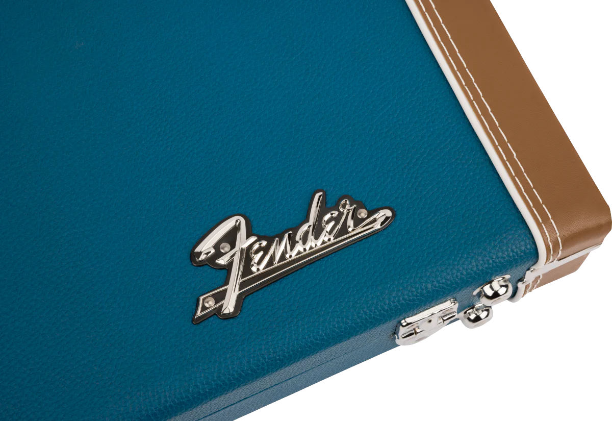 Fender Classic Series Wood Case - Stratocaster/Telecaster -Navy Blue - Image 6