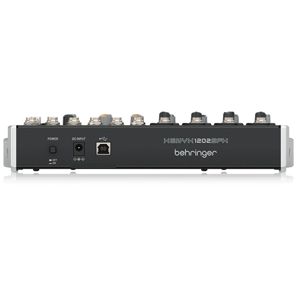 Behringer XENYX 1202SFX 12 Channel Mixer with USB & Effects - Image 3