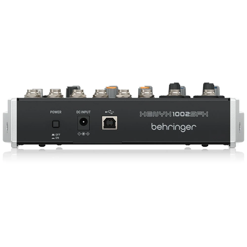 Behringer XENYX 1002SFX 10 Channel Mixer w/USB & Effects - Image 3