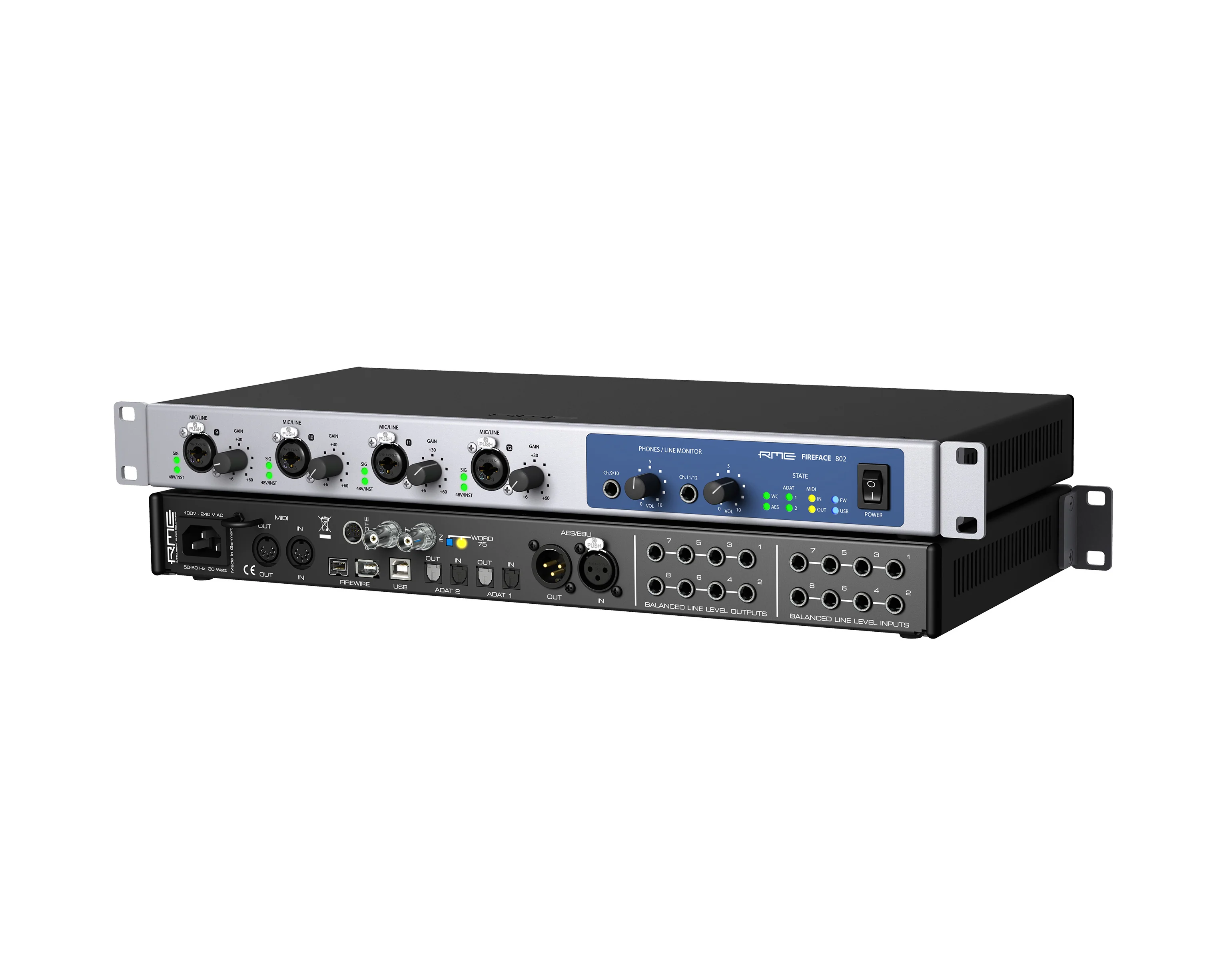 RME Fireface 802 FS 60-Channel 192 kHz High-End USB Audio Interface