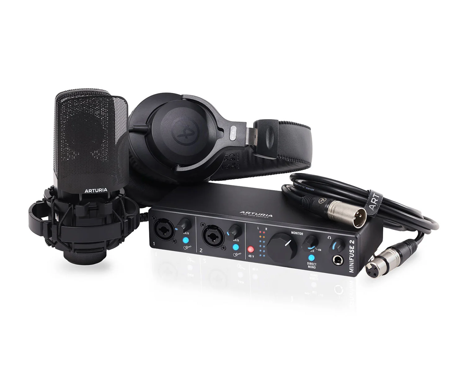 Arturia Minifuse Recording Pack - Black
