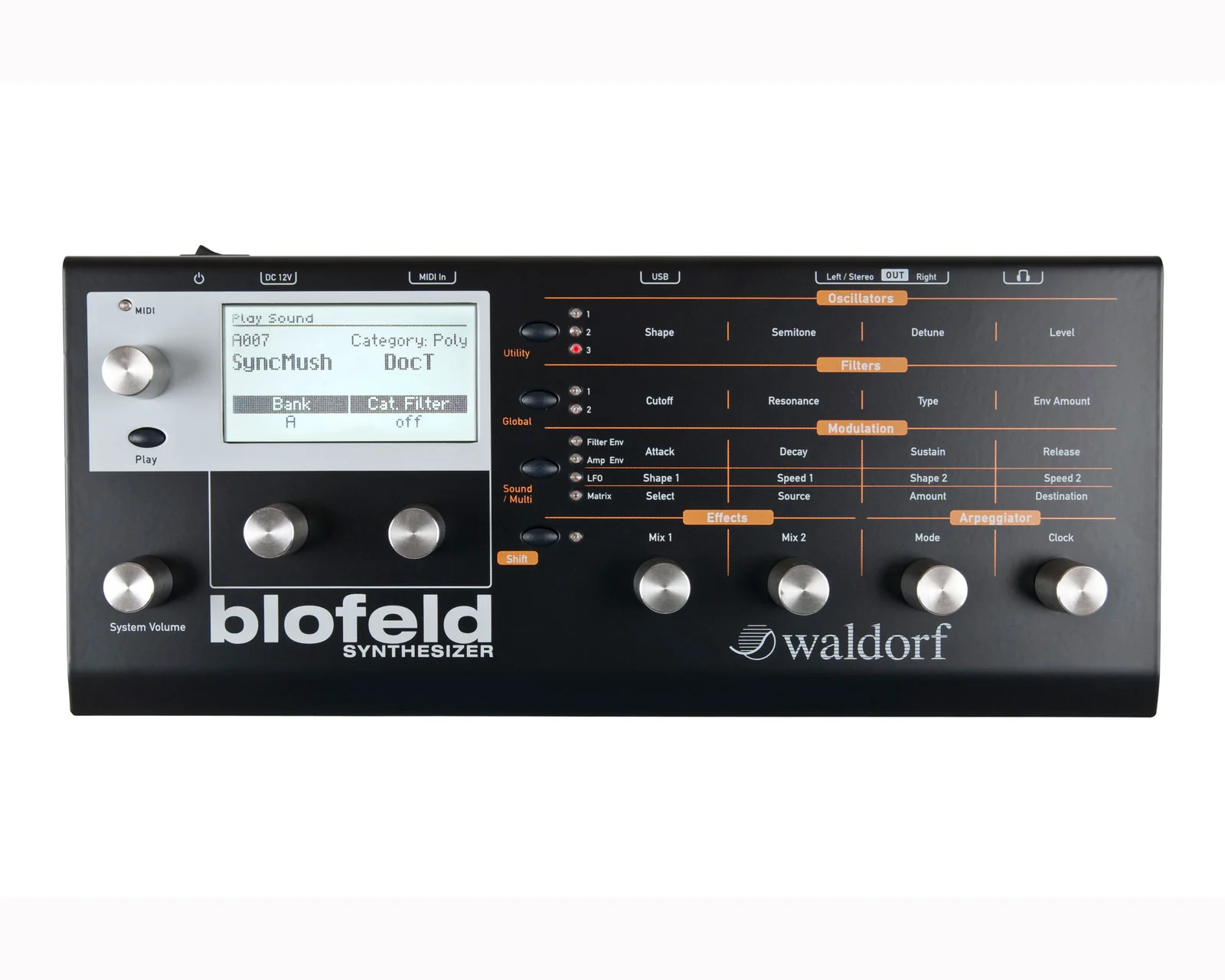Waldorf Blofeld Desktop - Black