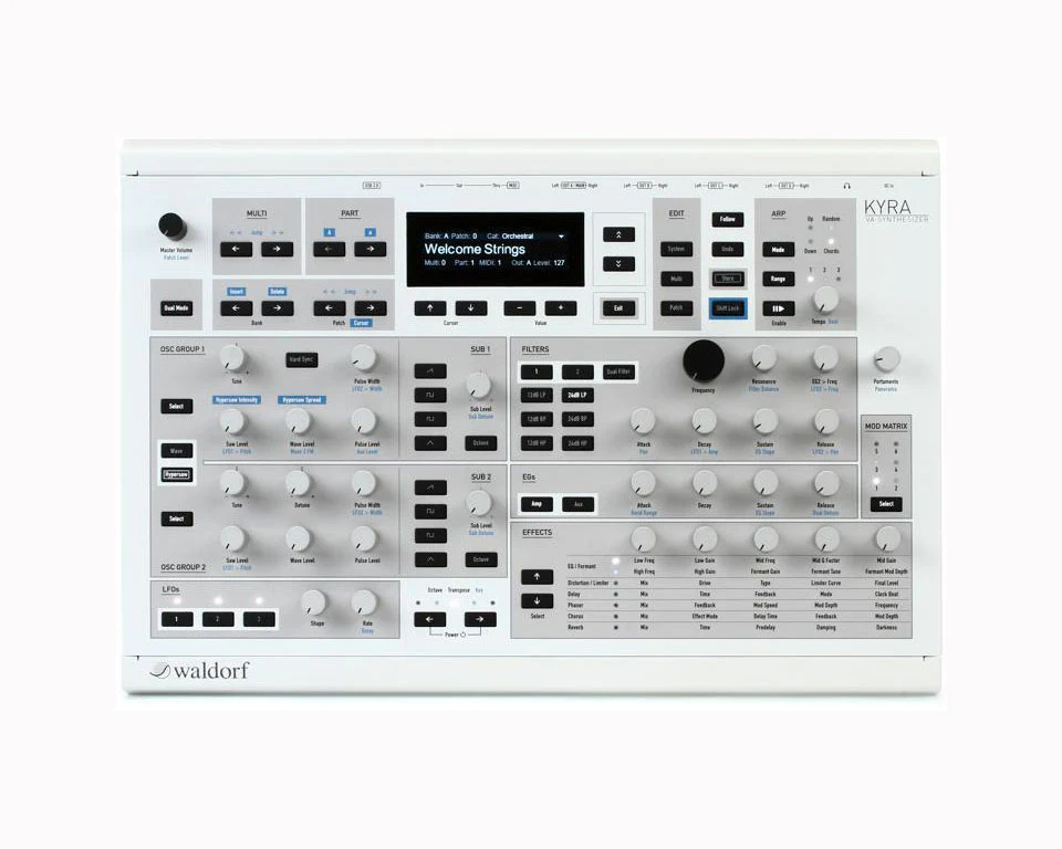 Waldorf Kyra 128 Voice Desktop Synthesizer