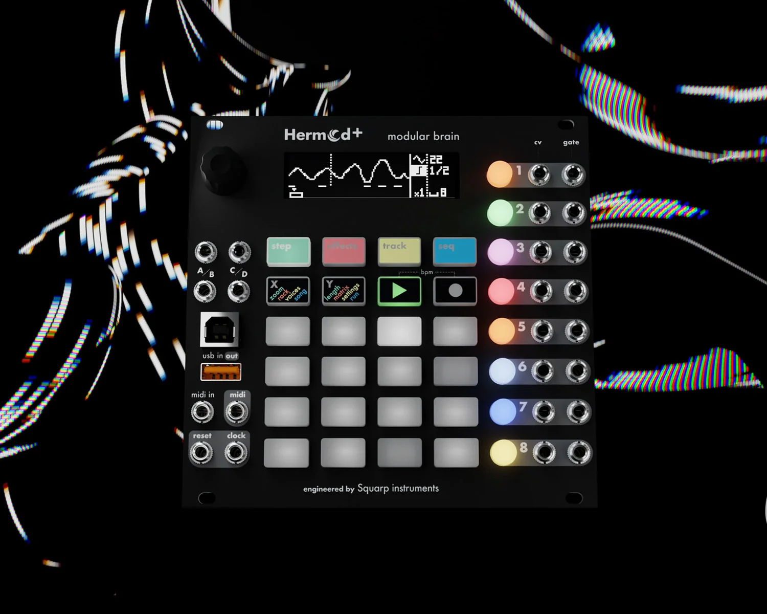 Squarp Instruments Hermod+ Modular Brain Sequencer & MIDI-CV Converter - Image 2