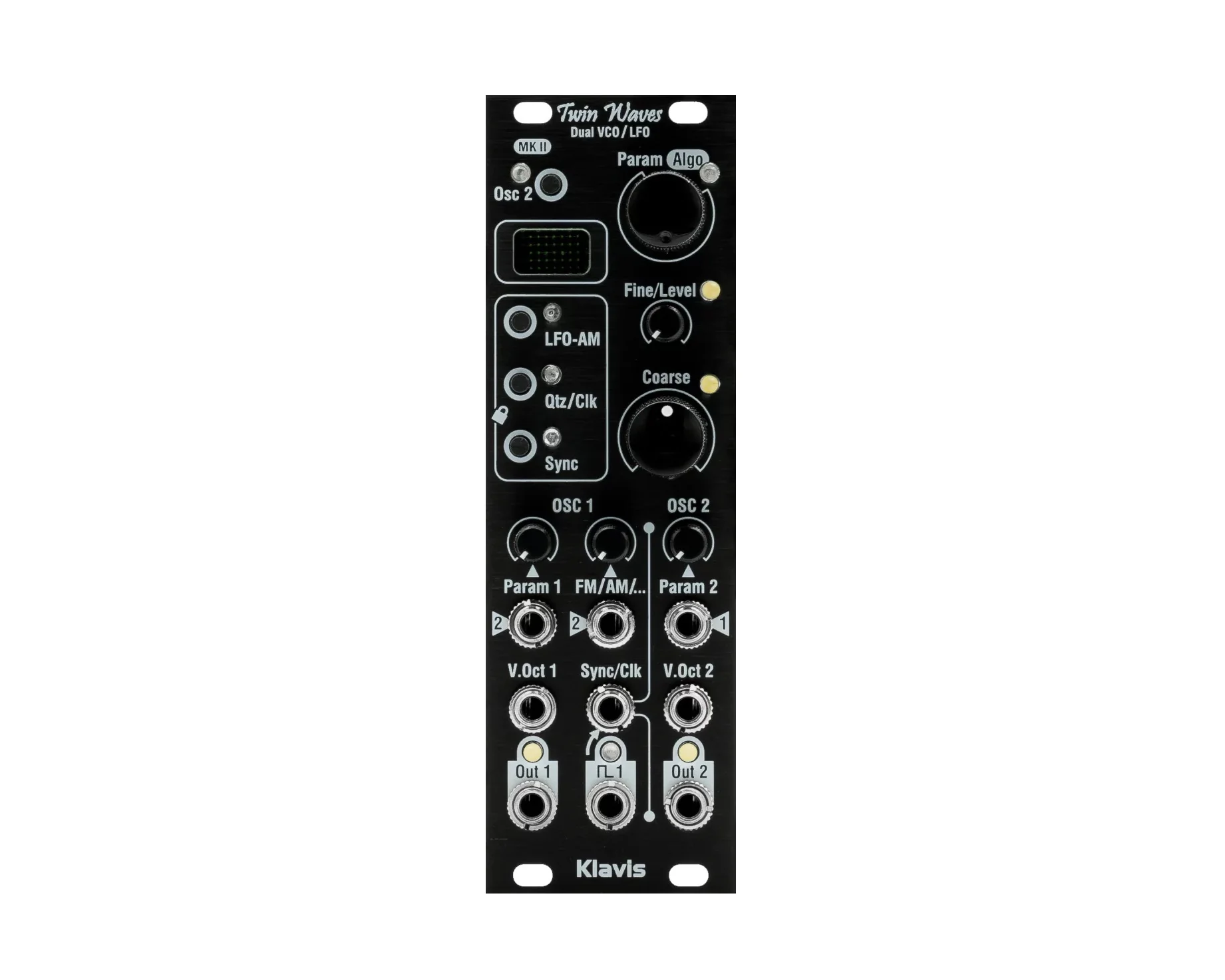 Klavis Twin Waves MK II - Black