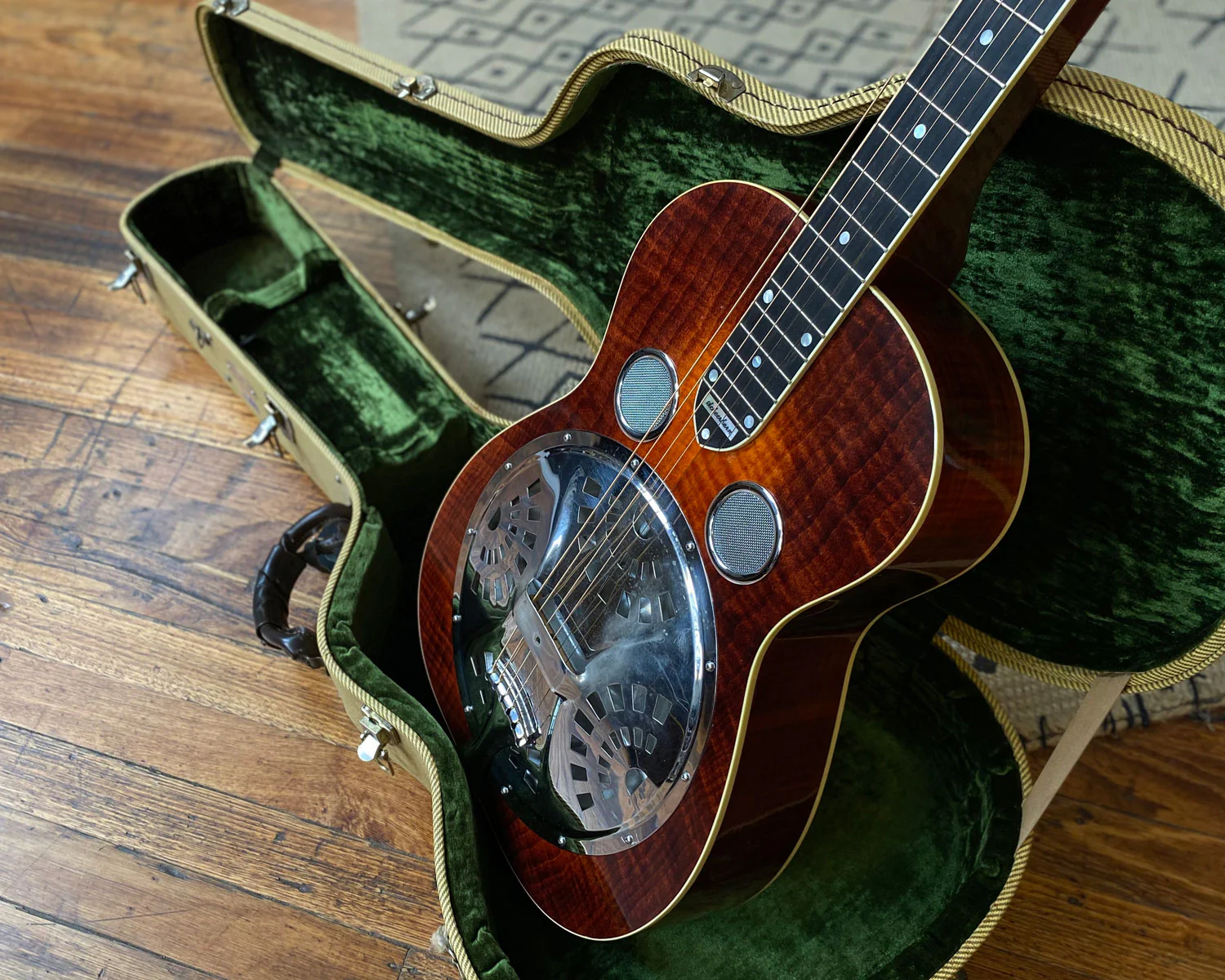 '97 Tim Scheerhorn Slide Guitar - R body Resophonic Guitar - Image 3