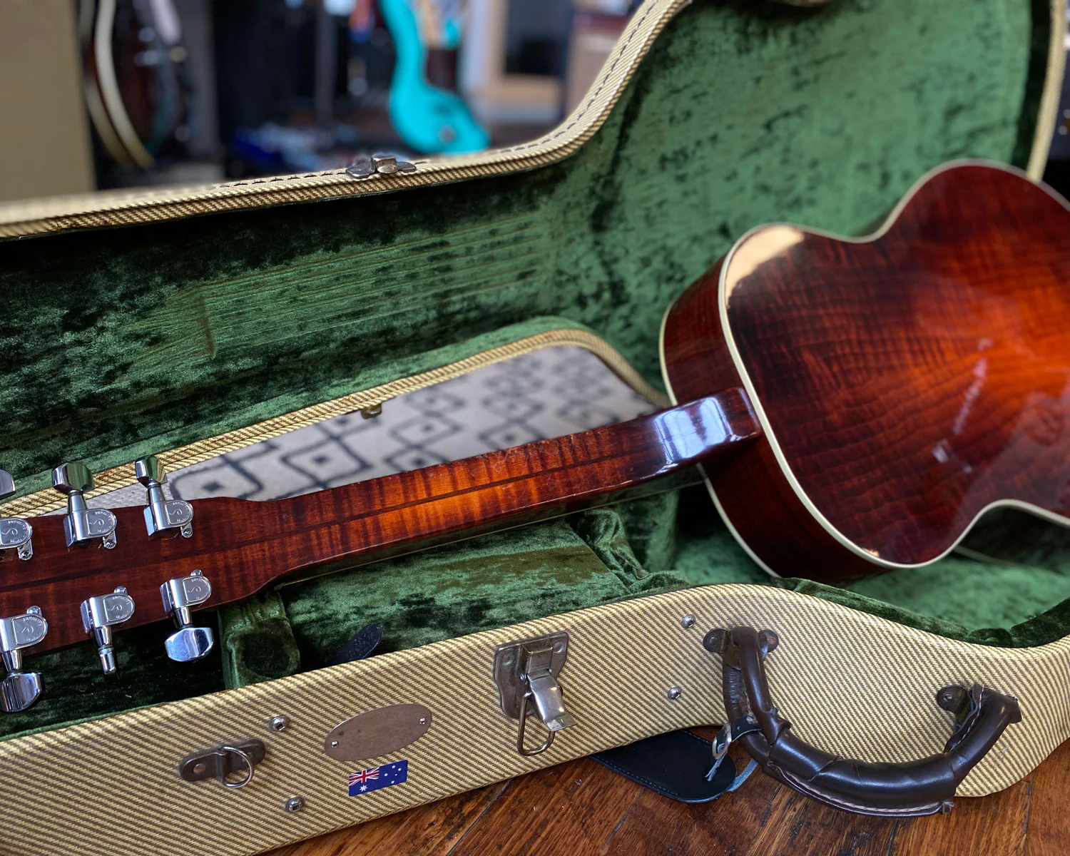 '97 Tim Scheerhorn Slide Guitar - R body Resophonic Guitar - Image 4