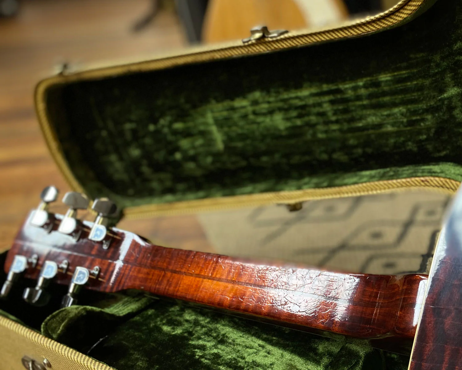 '97 Tim Scheerhorn Slide Guitar - R body Resophonic Guitar - Image 8