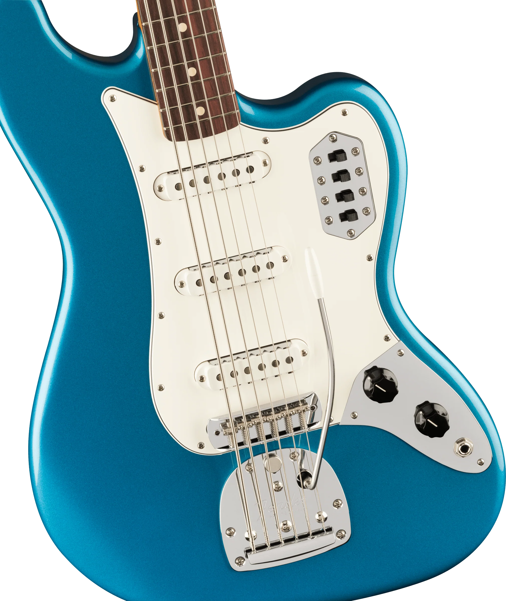 Fender Vintera II '60s Bass VI - Lake Placid Blue - Image 4