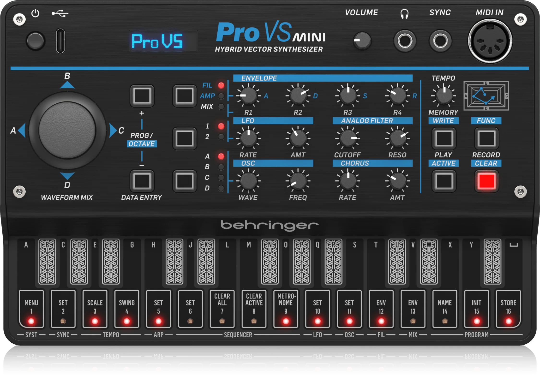 Behringer Pro VS Mini 4-Voice Hybrid Synth - Image 3