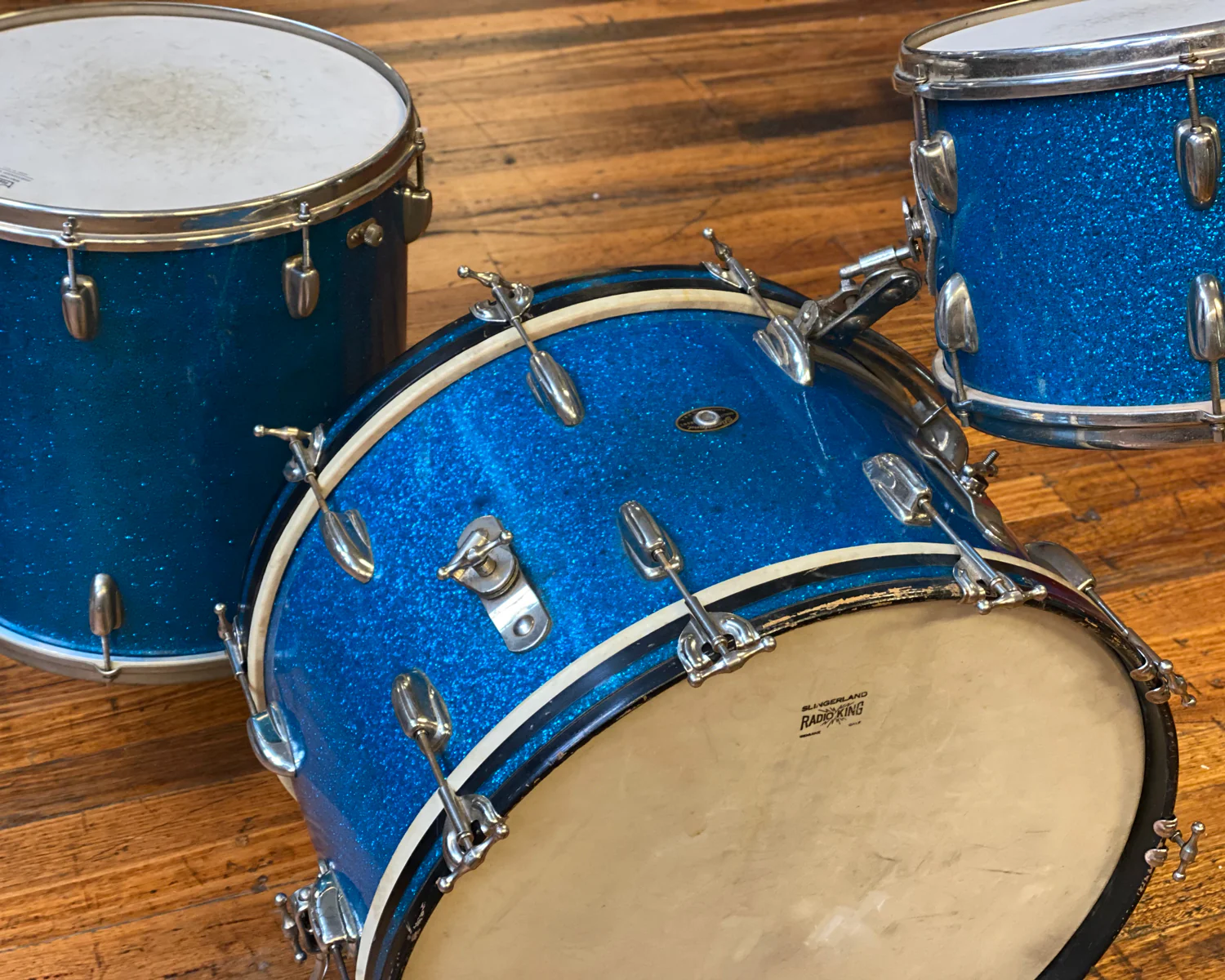 Slingerland Radio King Drum Set - Gene Krupa Ensemble (Snare not included) - Image 11