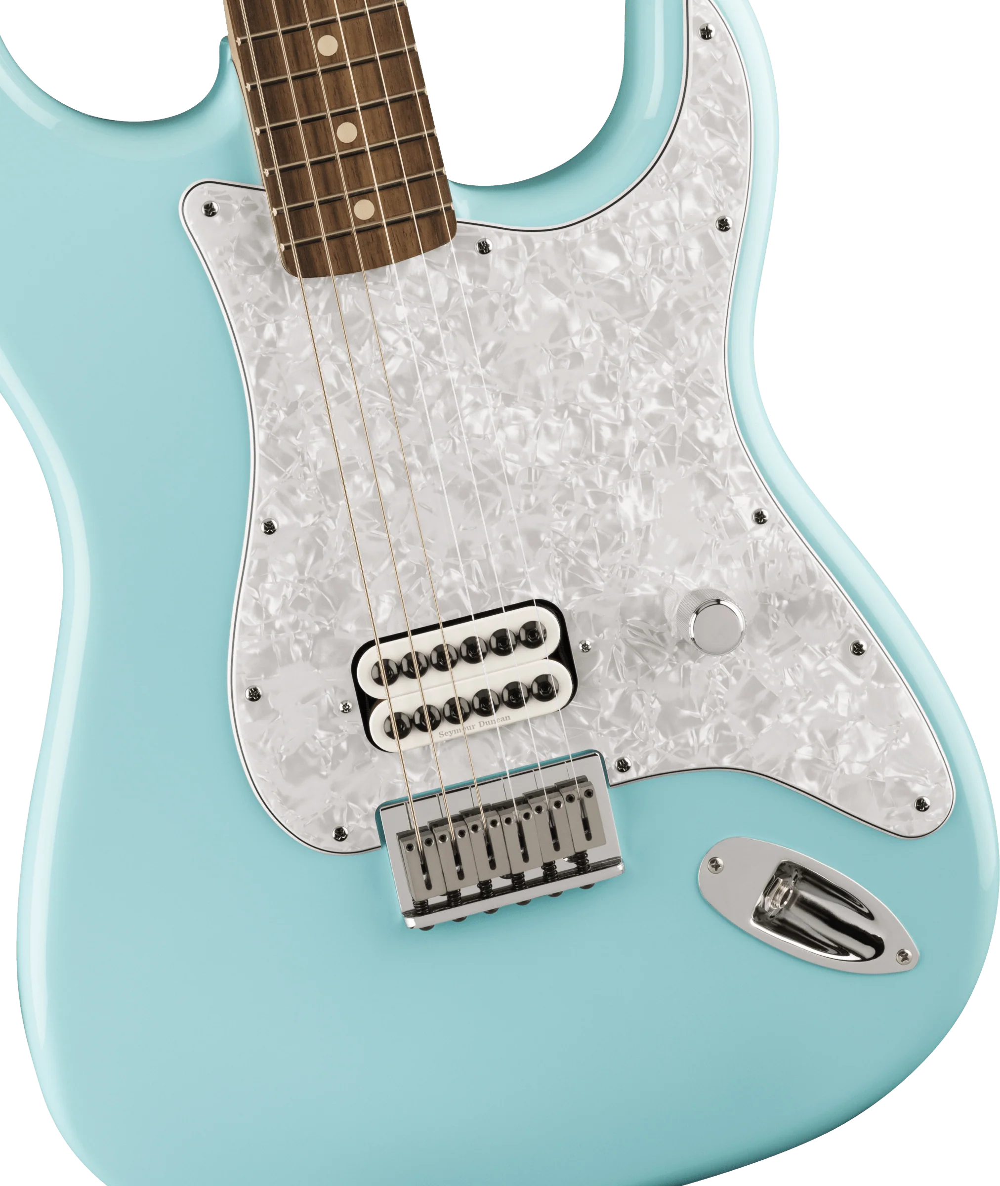 Fender Limited Edition Tom DeLonge Stratocaster - Daphne Blue - Image 6