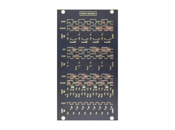 Limited Edition Instruo Winston! 14 HP Blank Panel - Black - Image 2