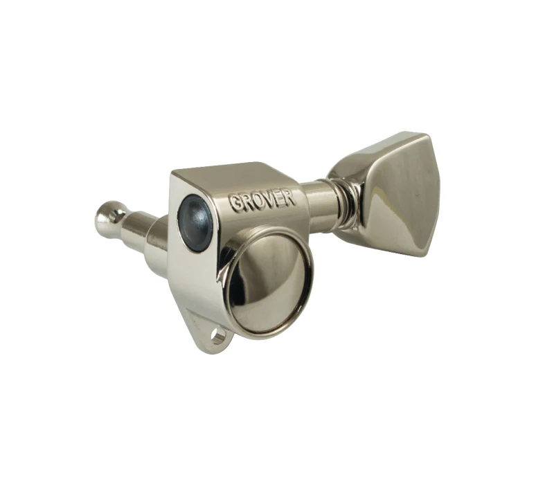 Grover 102NK Rotomatic Machine Heads - Nickel Keystone Buttons - Image 3