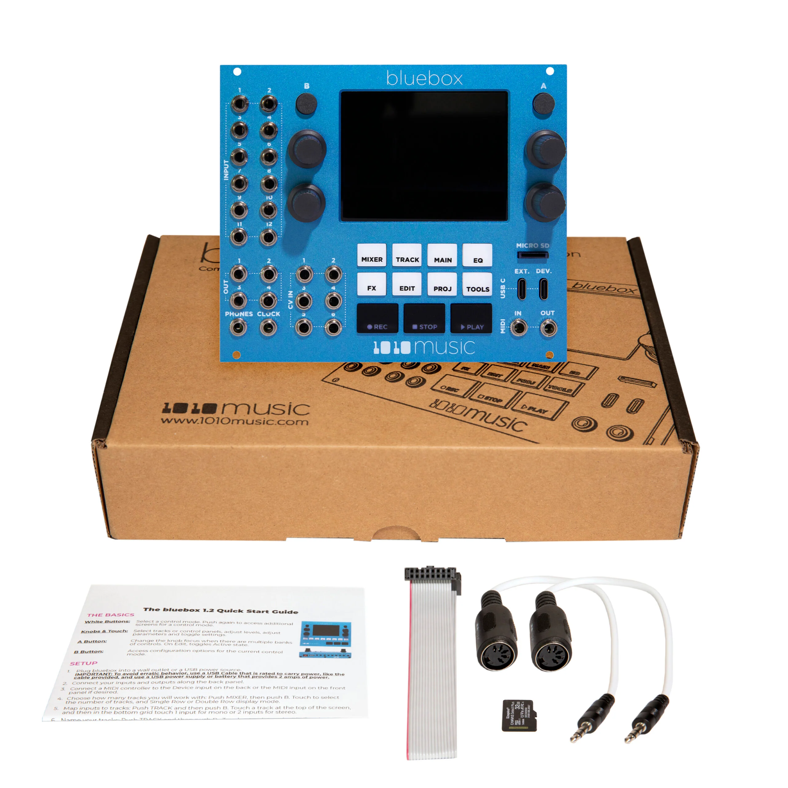 1010music Bluebox Eurorack Edition - Compact Digital Mixer - Image 3