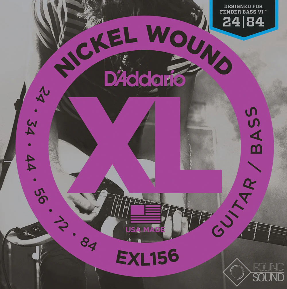D'Addario EXL156 Nickel Wound Guitar/Bass Strings