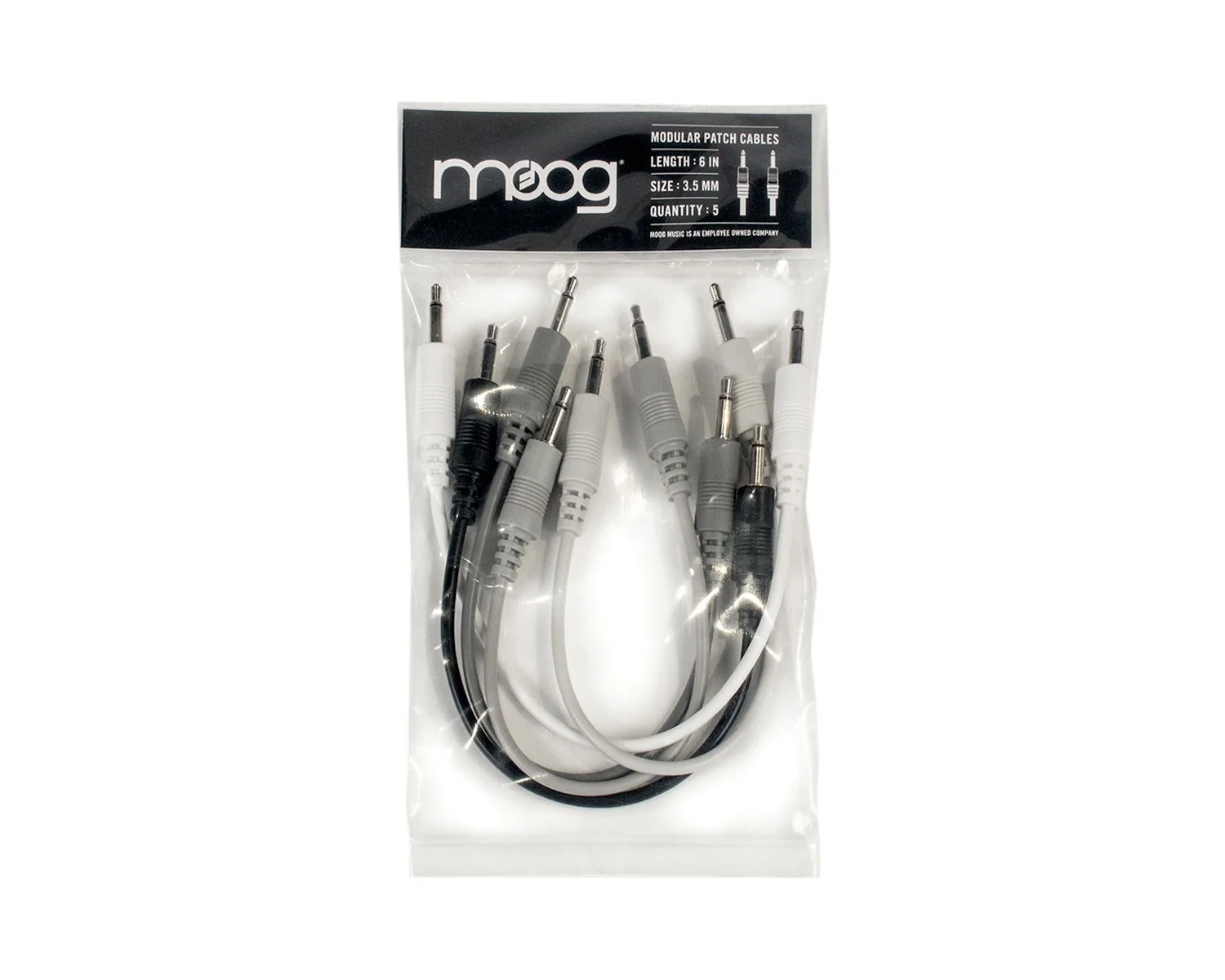 Moog 5x6" Cables For Semi Modular Synths