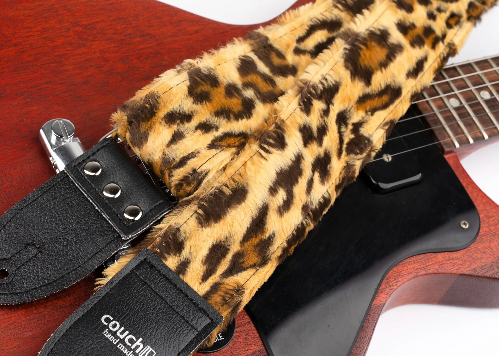 Couch Straps Cheetah Print Guitar Strap - Image 4