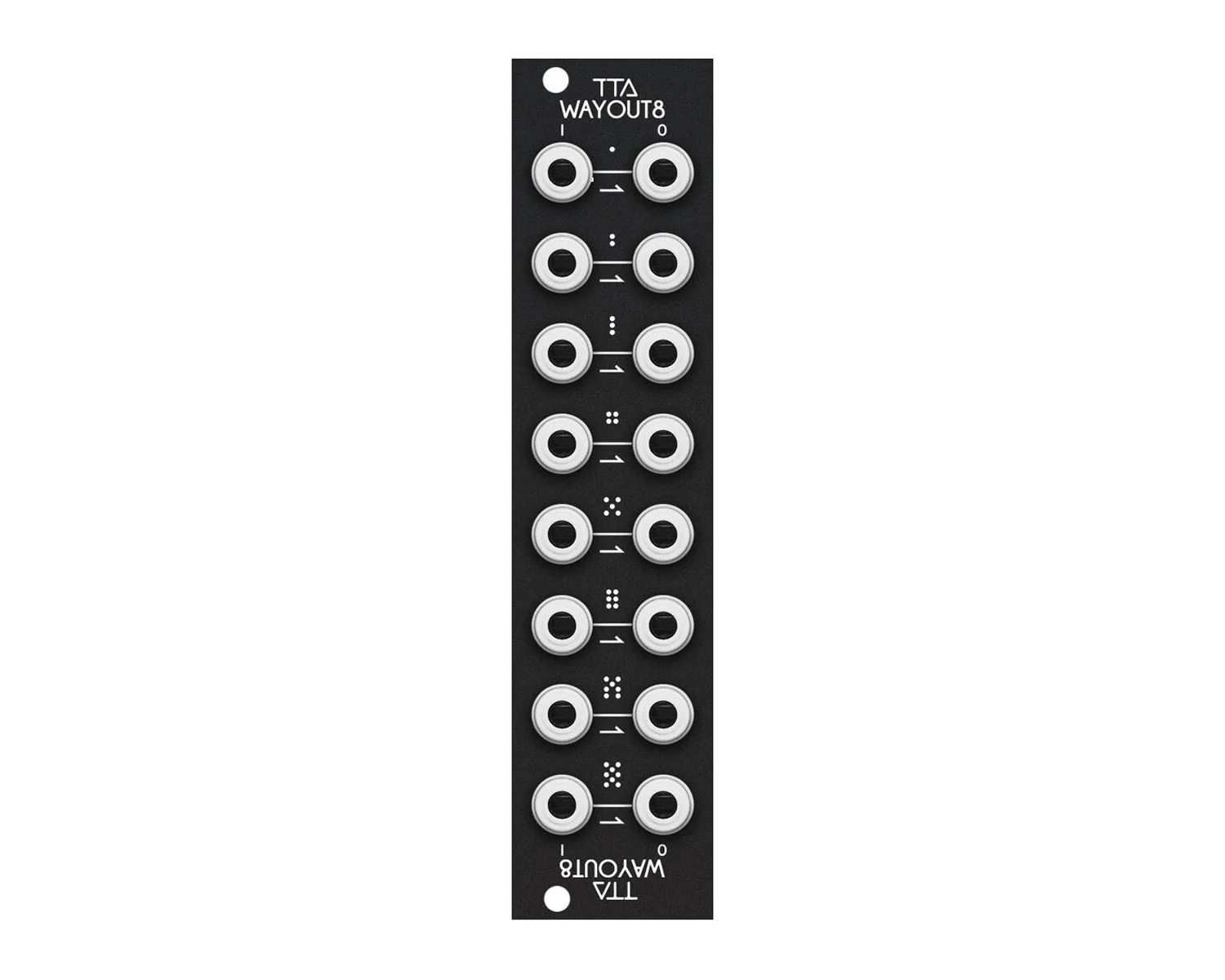 Tiptop Audio Wayout8 Patchbay - Black