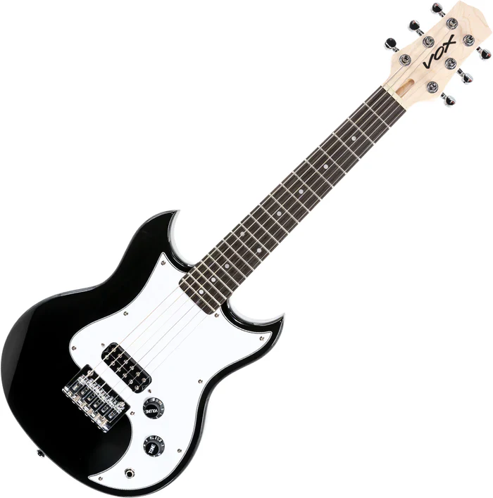 B Stock VOX SDC-1-BL Mini Electric Guitar - Black - Image 3