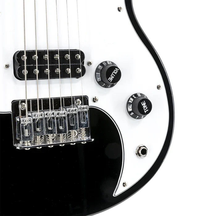 B Stock VOX SDC-1-BL Mini Electric Guitar - Black - Image 5