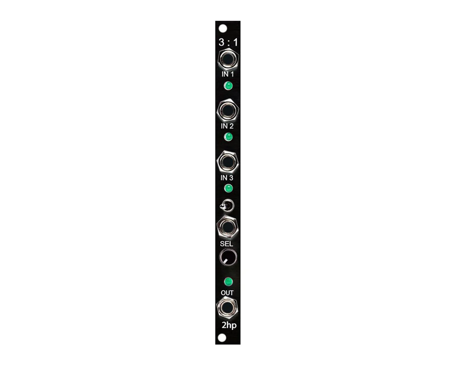 2hp 3:1 Gate Switch - Black
