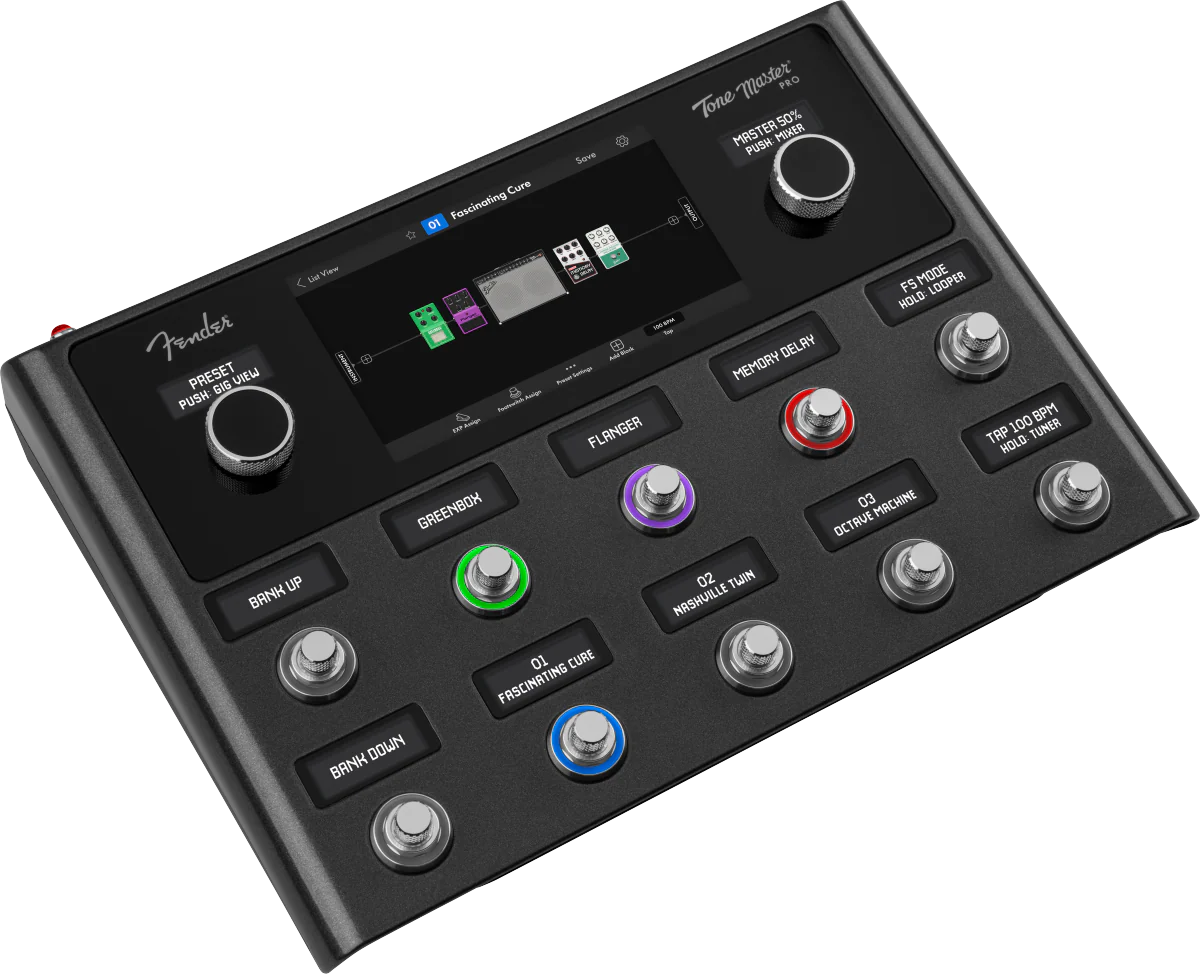 Fender Tone Master Pro Multi Effects Guitar Workstation - Image 2