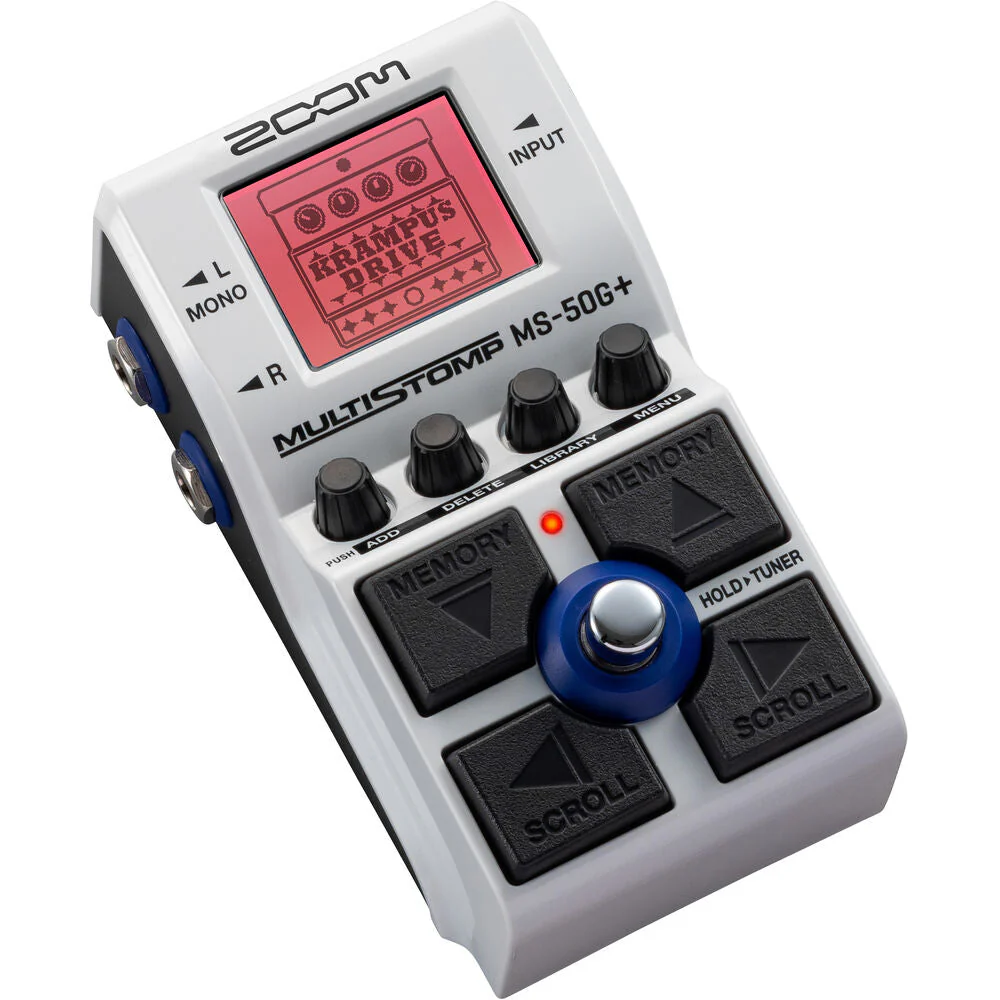Zoom MS-50G+ MultiStomp Multi=Effects Pedal