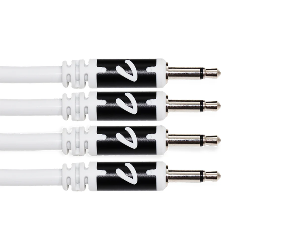 Joranalogue 150cm Patch Cable 4-Pack - White