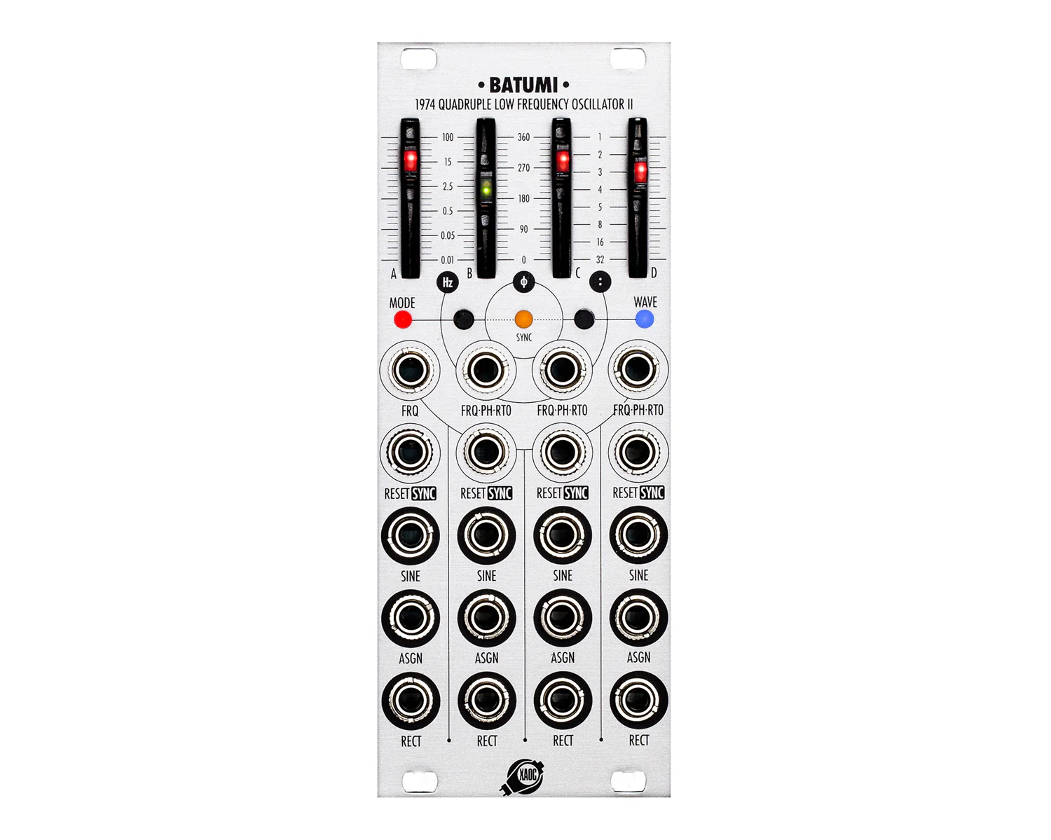 XAOC Devices Batumi II Quadruple Low Frequency Oscillator
