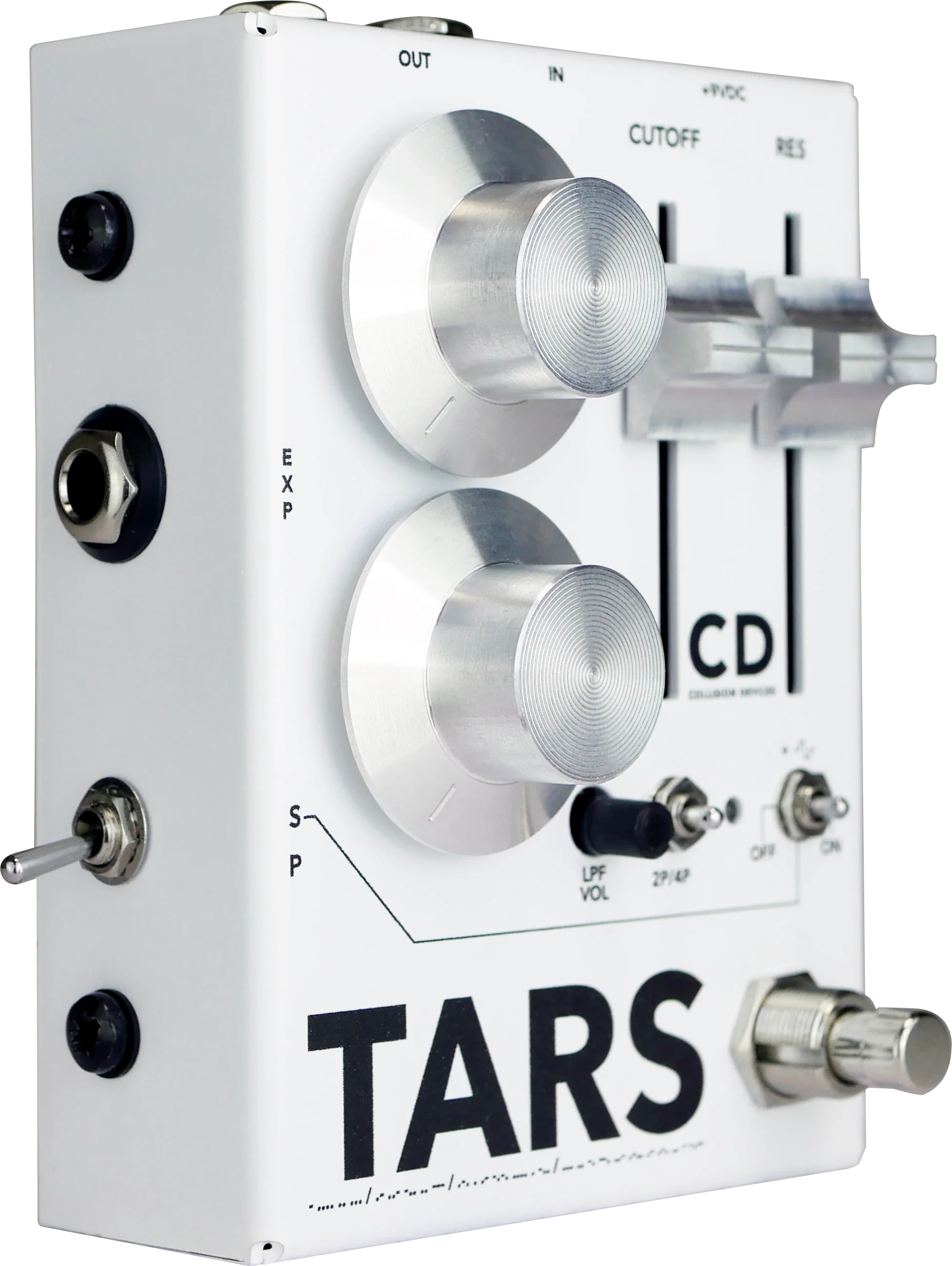 Collision Devices Tars Fuzz Filter - White w/Black Knobs - Image 2