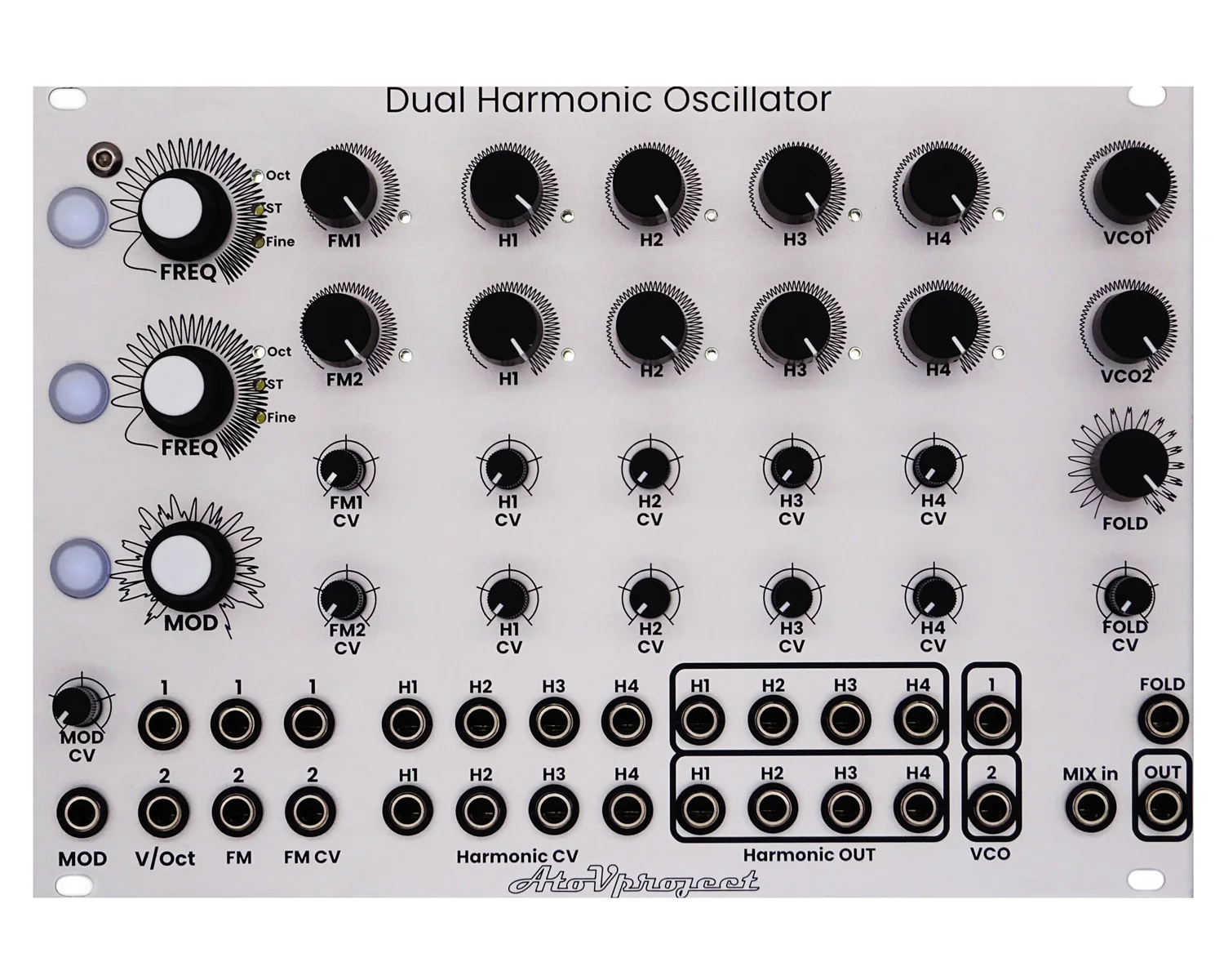 AtoVProject Dual Harmonic Oscillator (Silver)