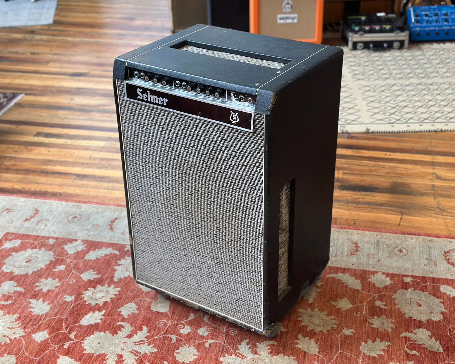 1960s Selmer Treble N' Bass 50 Leslie Model 16 2x12" Combo Amplifier - Image 10