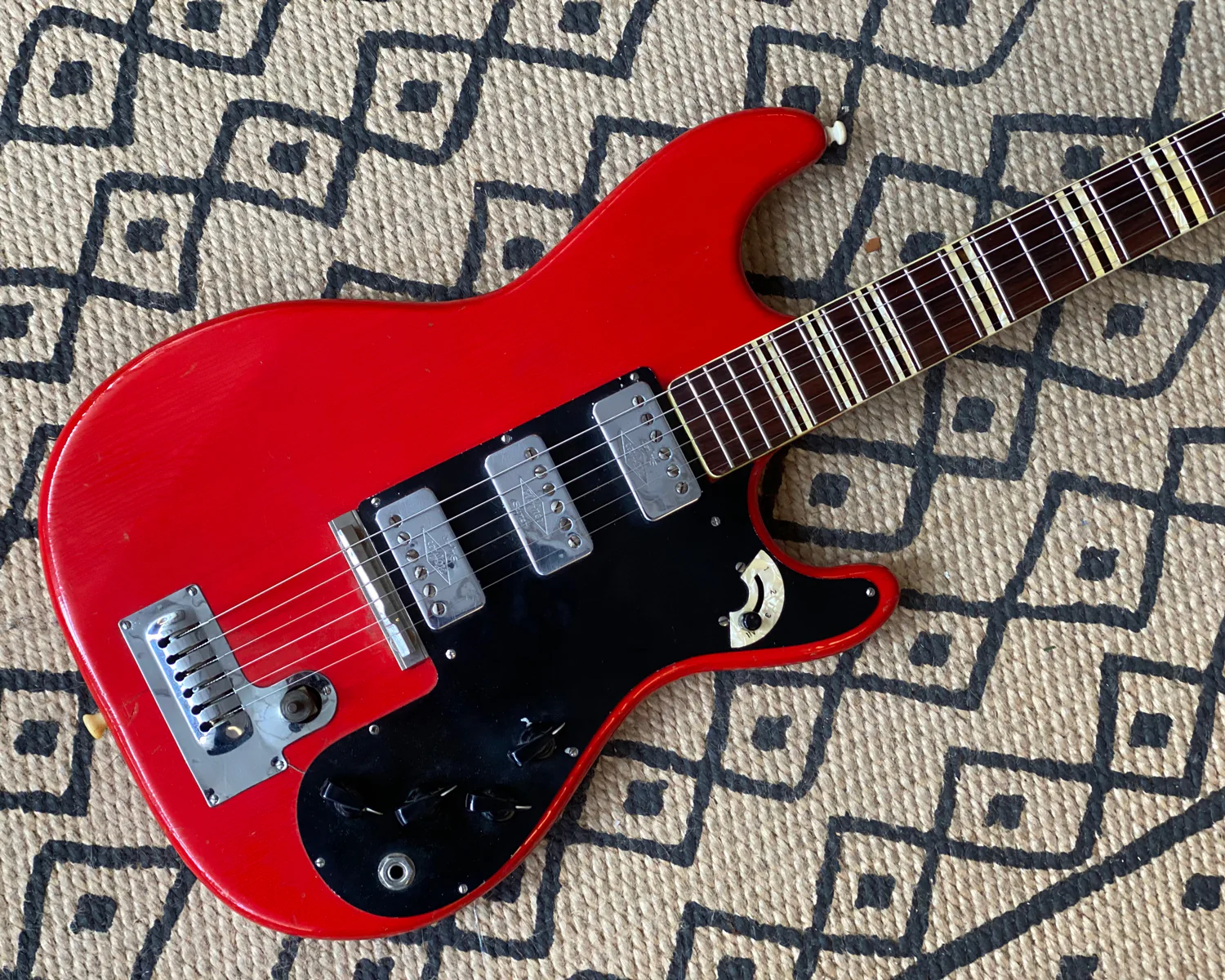 '60s Hofner 173 Super Solid III - Red w/ OHSC 🇩🇪