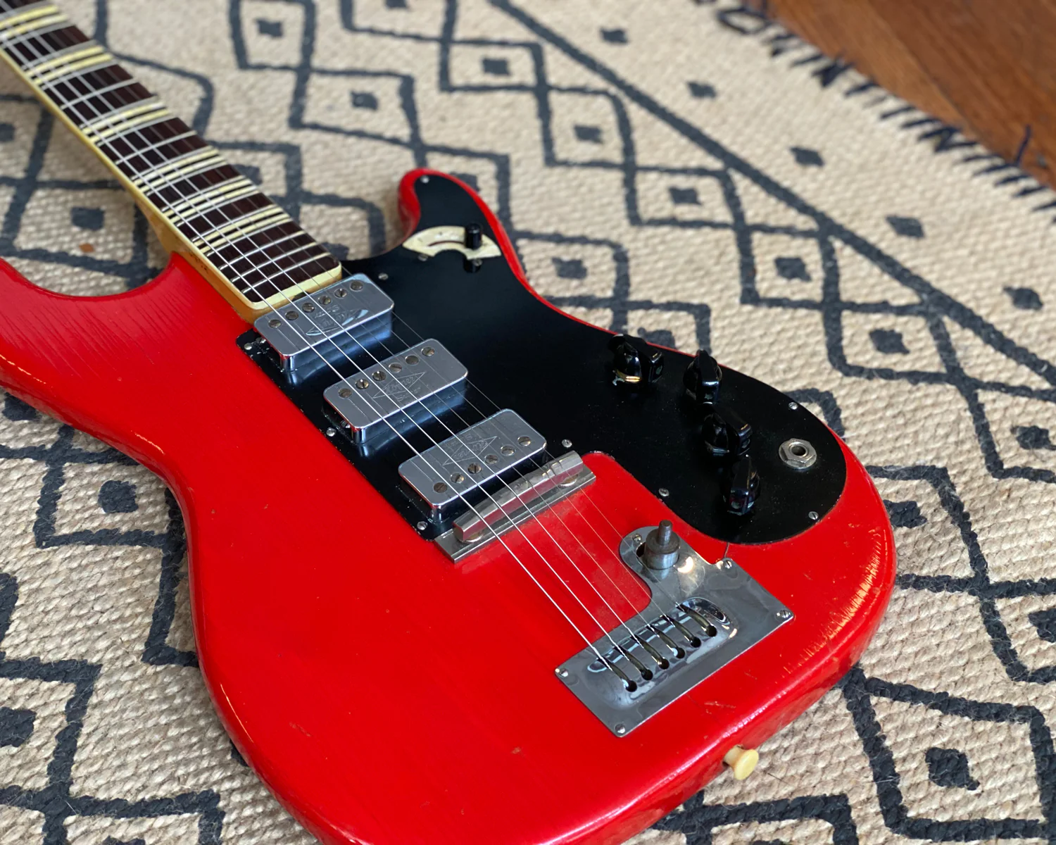 '60s Hofner 173 Super Solid III - Red w/ OHSC 🇩🇪 - Image 7