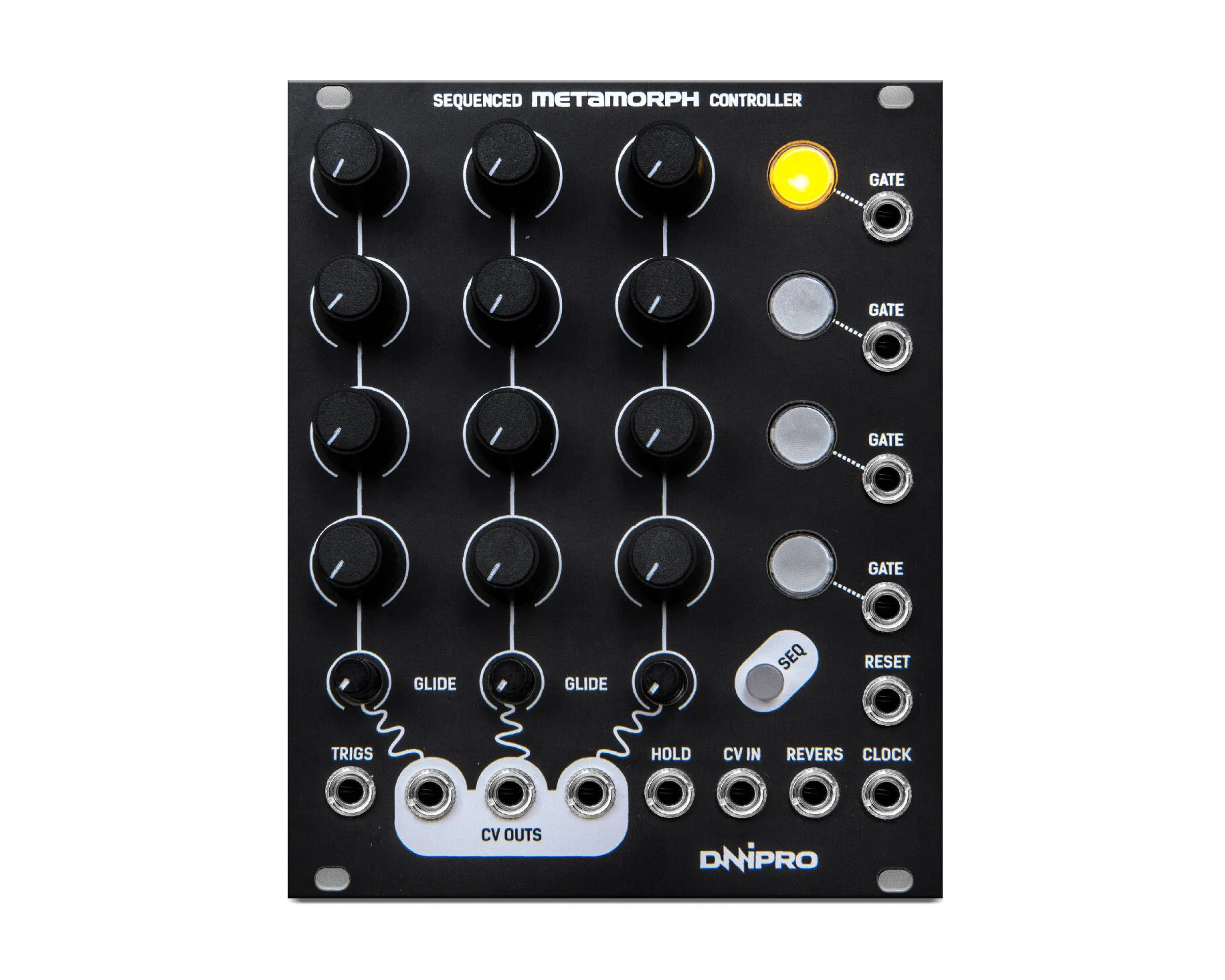 DivKid/DNIPro Metamorph Sequencer & CV Controller - Black