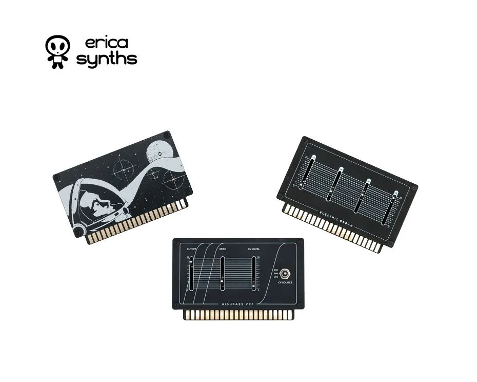Erica Synths Bullfrog Expansion Cards: Highpass VCF, Electric Organ and Noise bundle