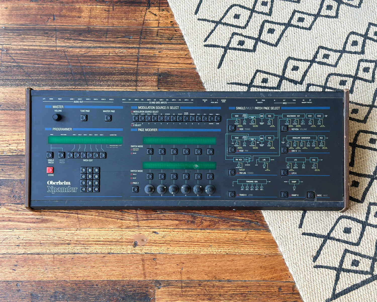 '80s Oberheim XP-1 Xpander Six-Voice Analogue Synthesiser ๐บ๐ธ