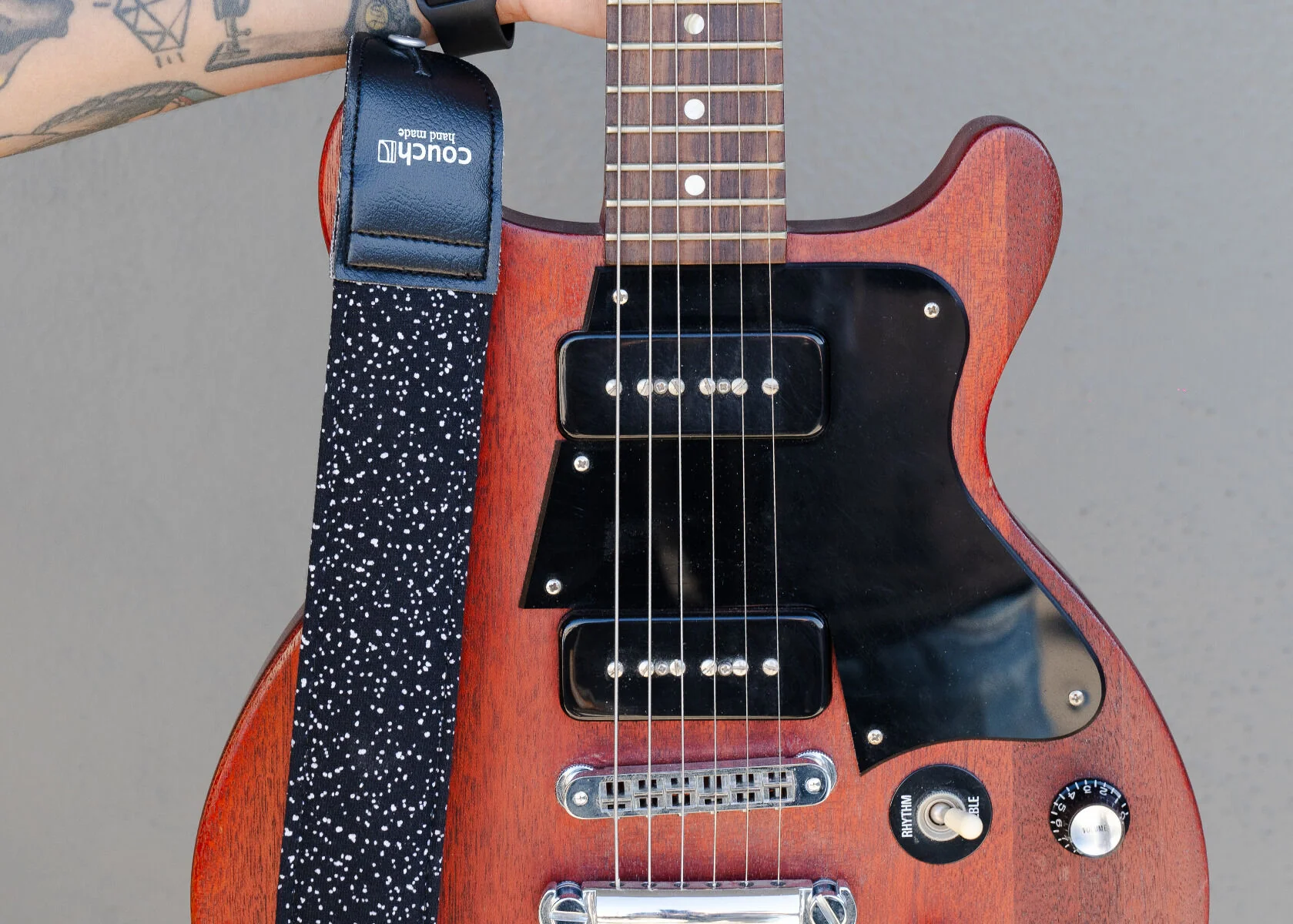 Couch Straps Minimalist Cosmos Galaxy Stars Guitar Strap - Image 5